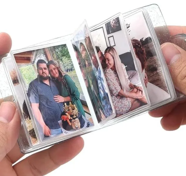 Mini Photo Album 20 Pcs – Cute Pocket Size Memory Album | Perfect Gift for Loved Ones — custom photo frame print